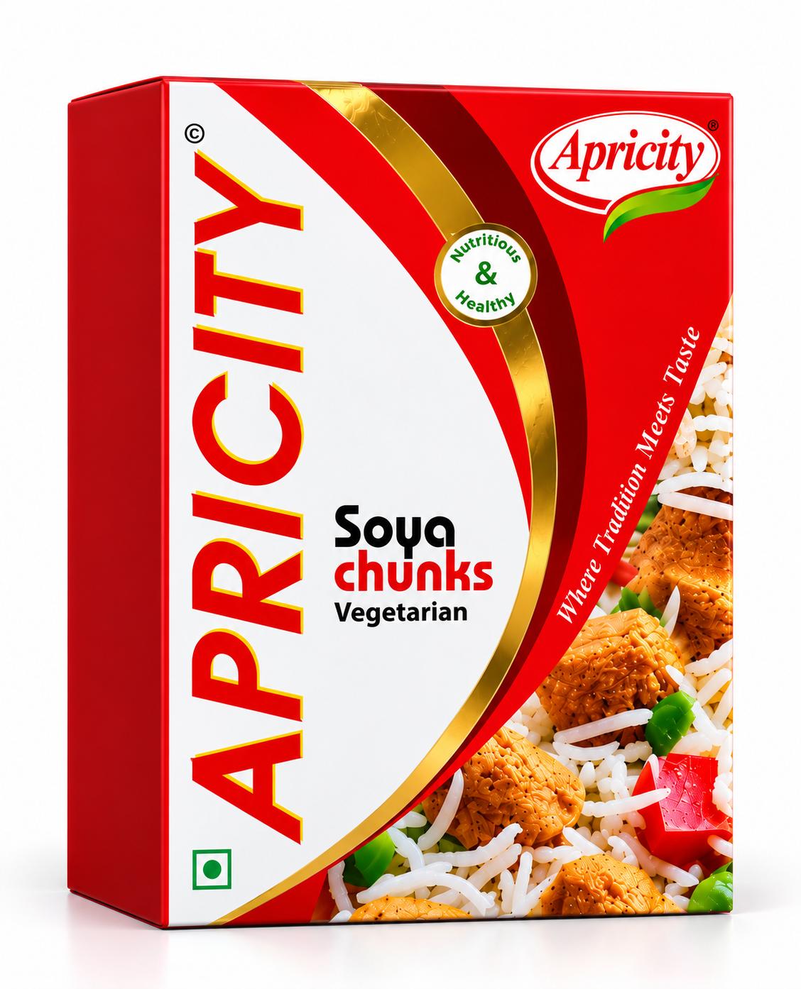 APRICITY SOYA CHUNKS 200GRM BOX