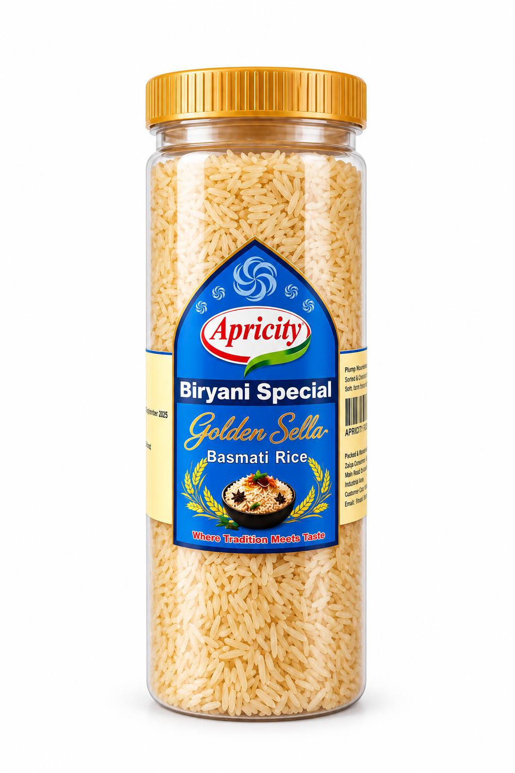 APRICITY BASMATI RICE 800GRM JAR